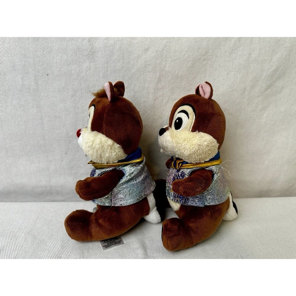Disney 50th Anniversary Commemorative Chip 'n Dale Plush Figures - Picture 4 of 6